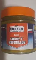 Mängden socker i Salsa curry y pepinillos