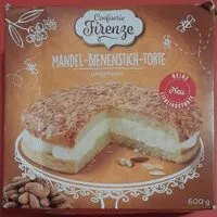 Mängden socker i Mandel-Bienenstich-Torte tiefgefrohren