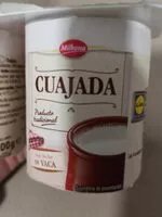 Mängden socker i Cuajada