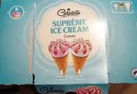 Mängden socker i Suprême ice cream