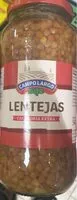 Mängden socker i Lentejas categoria extra