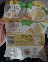 Mängden socker i Natillas de soja sabor vainilla