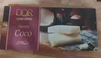 Mängden socker i Turrón coco