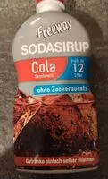 Mängden socker i Sodasirup Cola Geschmack ohne Zuckerzusatz