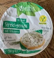 Mängden socker i Veganer Streichgenuss mit Kräutern