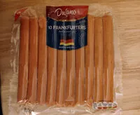 Mängden socker i Frankfurters