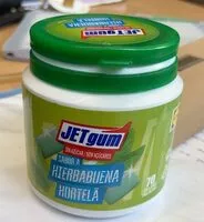 Mängden socker i chicles hierbabuena