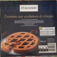 Mängden socker i Crostata con confettura di ciliegie