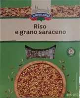 Mängden socker i Riso e grano saraceno