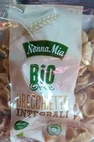 Mängden socker i Orecchiette integrali bio