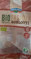 Mängden socker i Bio organic fagioli borlotti