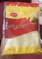 Mängden socker i Mix grattuggiato fresco