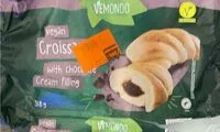 Mängden socker i Vegan Croissant wth chocolate