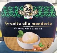 Mängden socker i Granita à l'amande