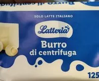 Mängden socker i Burro di centrifuga