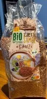 Mängden socker i Leinsamen Bio Ganz