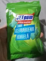 Mängden socker i Chicle Hierba buena Jet Gum