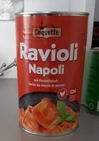 Mängden socker i Ravioli Napoli