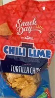 Mängden socker i Chile lime naturally flavored tortilla chips