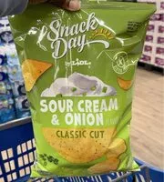 Mängden socker i Sour cream and onion chip