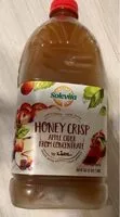 Mängden socker i Honey crisp apple cider from concentrate
