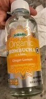 Mängden socker i Organic Kombucha Ginger Lemon