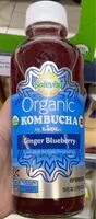 Mängden socker i Organic kombucha ginger blueberry