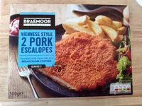 Mängden socker i Viennese pork escalopes