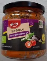 Mängden socker i Bio Suppe nach italienischer art