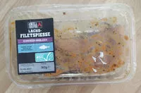 Mängden socker i Lachsfiletspiesse schwarzer Knoblauch
