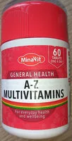 Mängden socker i MinaVit A-Z Multivitamins