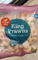 Mängden socker i King prawns