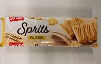 Mängden socker i Sprits pur beurre