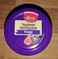 Mängden socker i Tessiner Senfsauce Feige