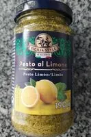 Mängden socker i Pesto al Limone