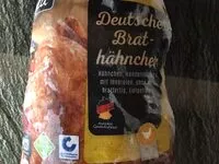 Mängden socker i Deutsches Brathähnchen