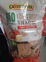Mängden socker i Knäckebrot Snack Tomate, Käse, Sesam