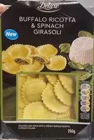 Mängden socker i Buffalo Ricotta Spinach Girasoli