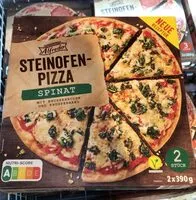 Mängden socker i pizza Spinat