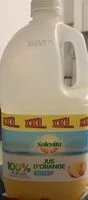 Mängden socker i Jus d’orange 100%pur jus
