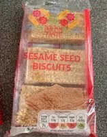 Mängden socker i Sesame seed biscuts