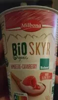 Mängden socker i Skyr Himbeere-Cranberry