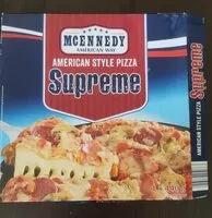 Mängden socker i American style pizza supreme