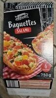 Mängden socker i Baguettes salami