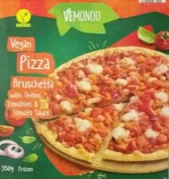 Mängden socker i Vegan pizza Bruschetta