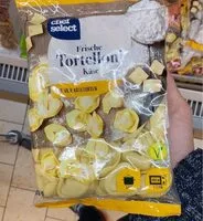 Mängden socker i Tortellini Käse