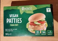Mängden socker i Vegan Patties Chicken Style