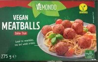 Mängden socker i Vegan meatballs italian style