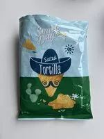 Mängden socker i Smažený kukuričný snack, solený