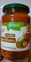 Mängden socker i Salsa vegana boloñesa